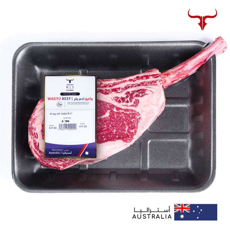 KGF AUS Wagyu Beef Tomahawk MB 6/7 900gm+ x 1 steak
