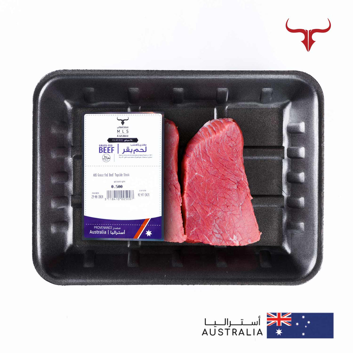Classic Grass-Fed Beef Topside Steak