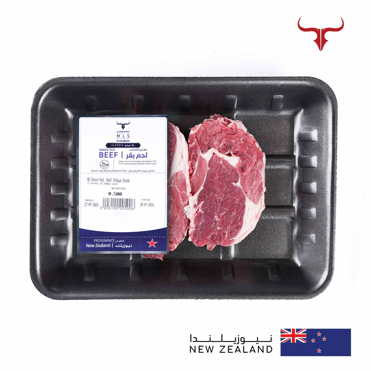 Classic Grass-Fed Beef Ribeye Steak