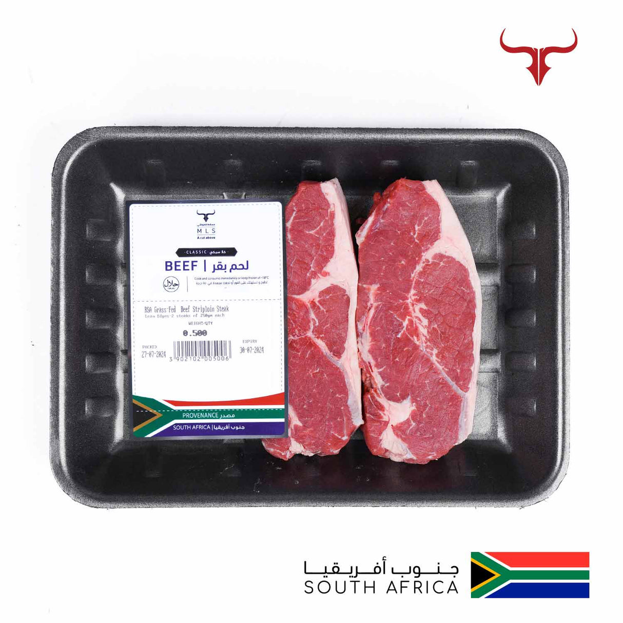 Classic Grass-Fed Beef Striploin Steak