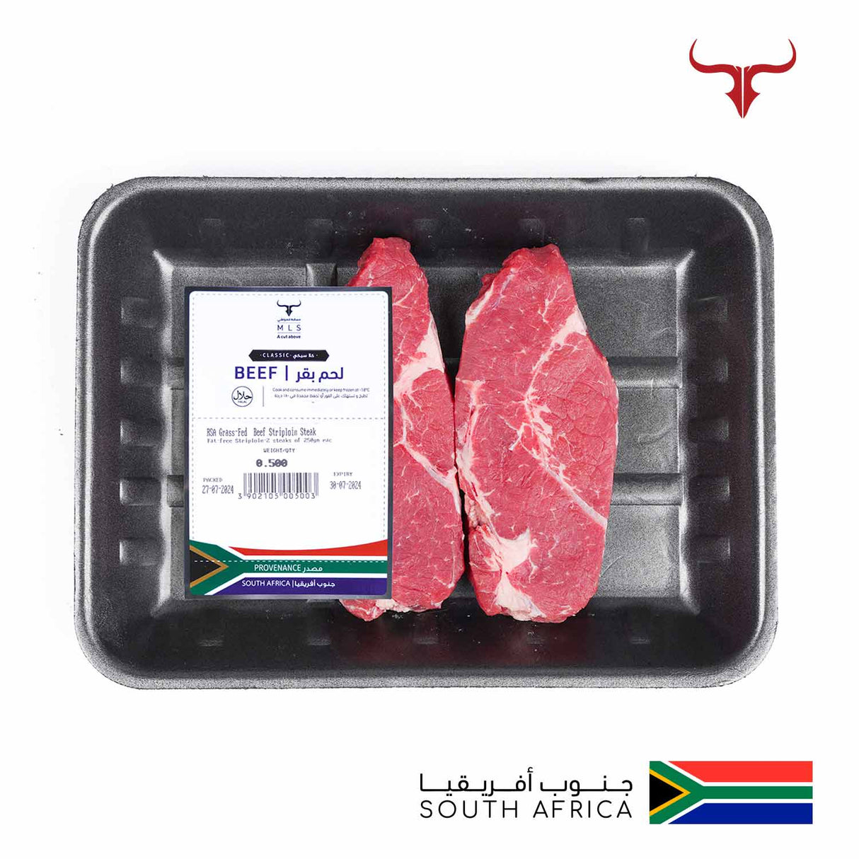 Classic Grass-Fed Beef Striploin Steak