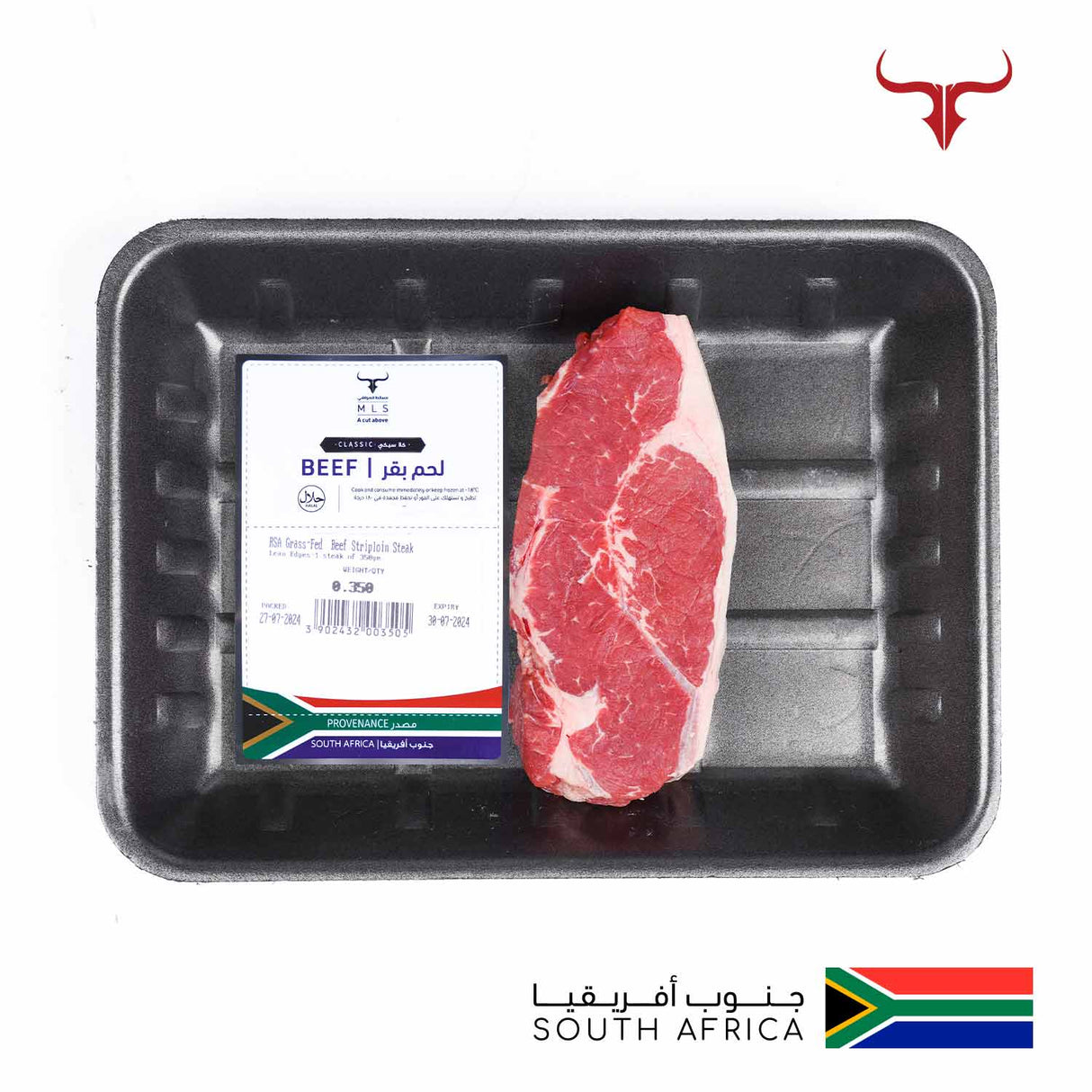Classic Grass-Fed Beef Striploin Steak
