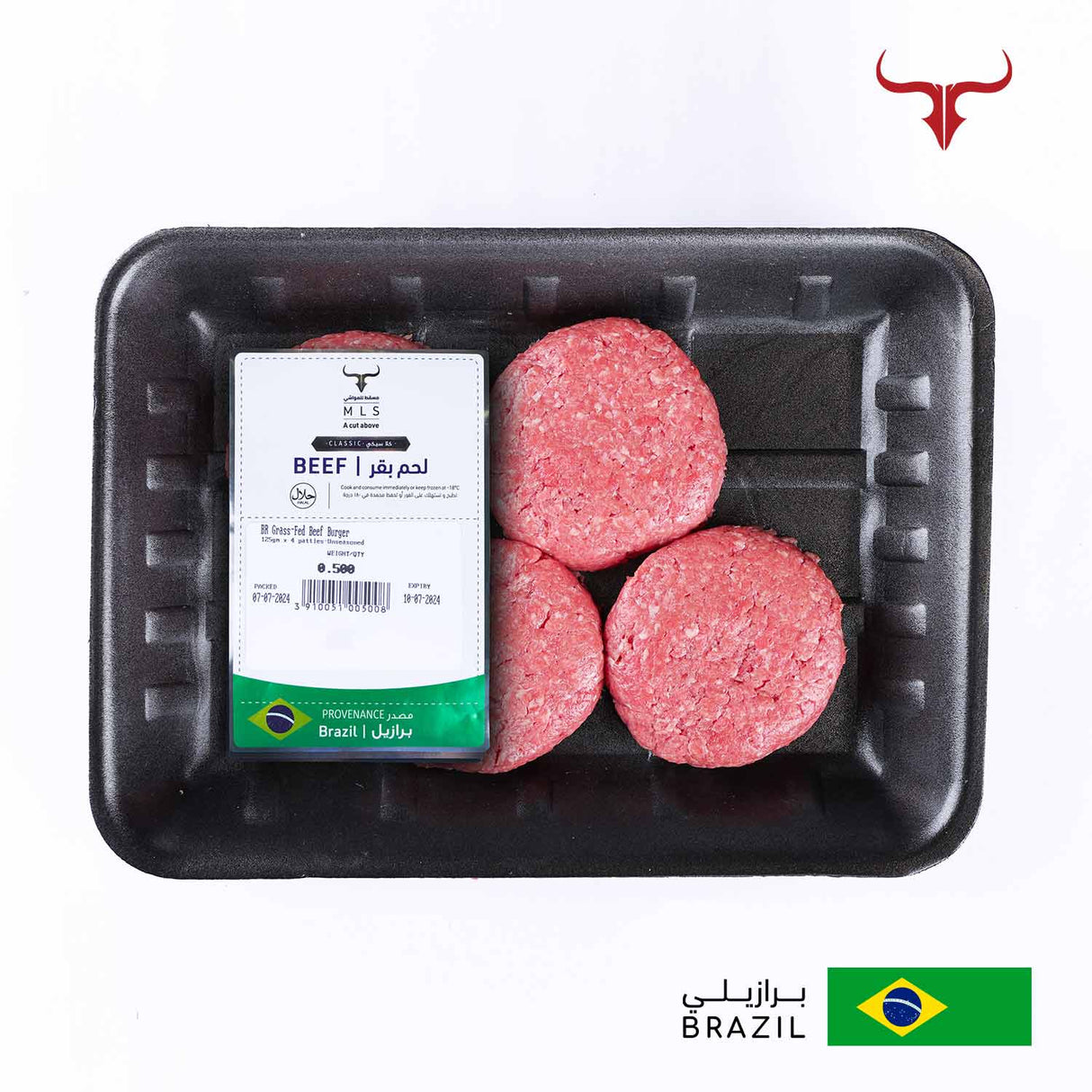 Classic Grass-Fed Beef Burger