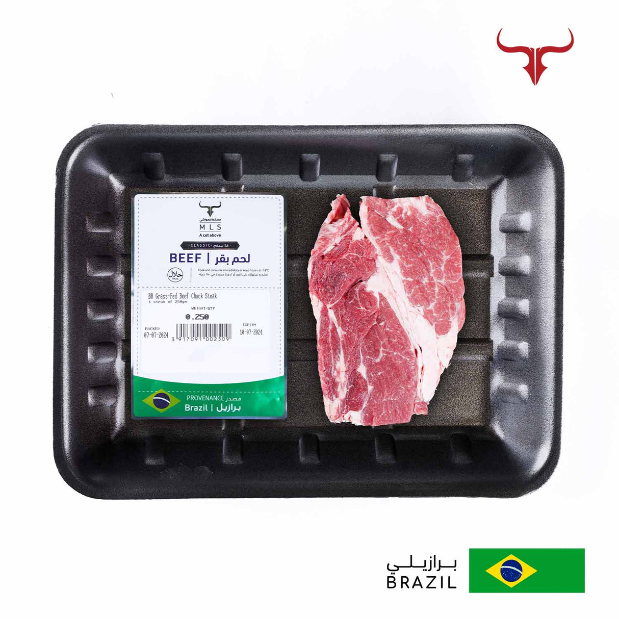 Classic Grass-Fed Beef Chuck Steak