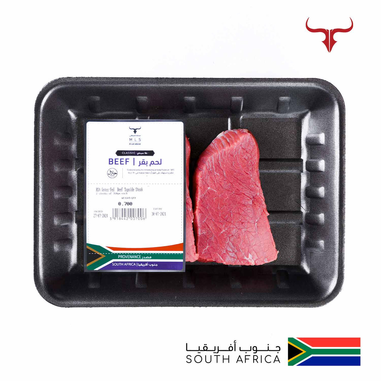 Classic Grass-Fed Beef Topside Steak