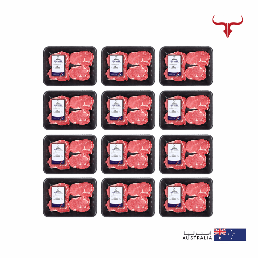 48 steaks offer AUS Grass-Fed Beef Ribeye