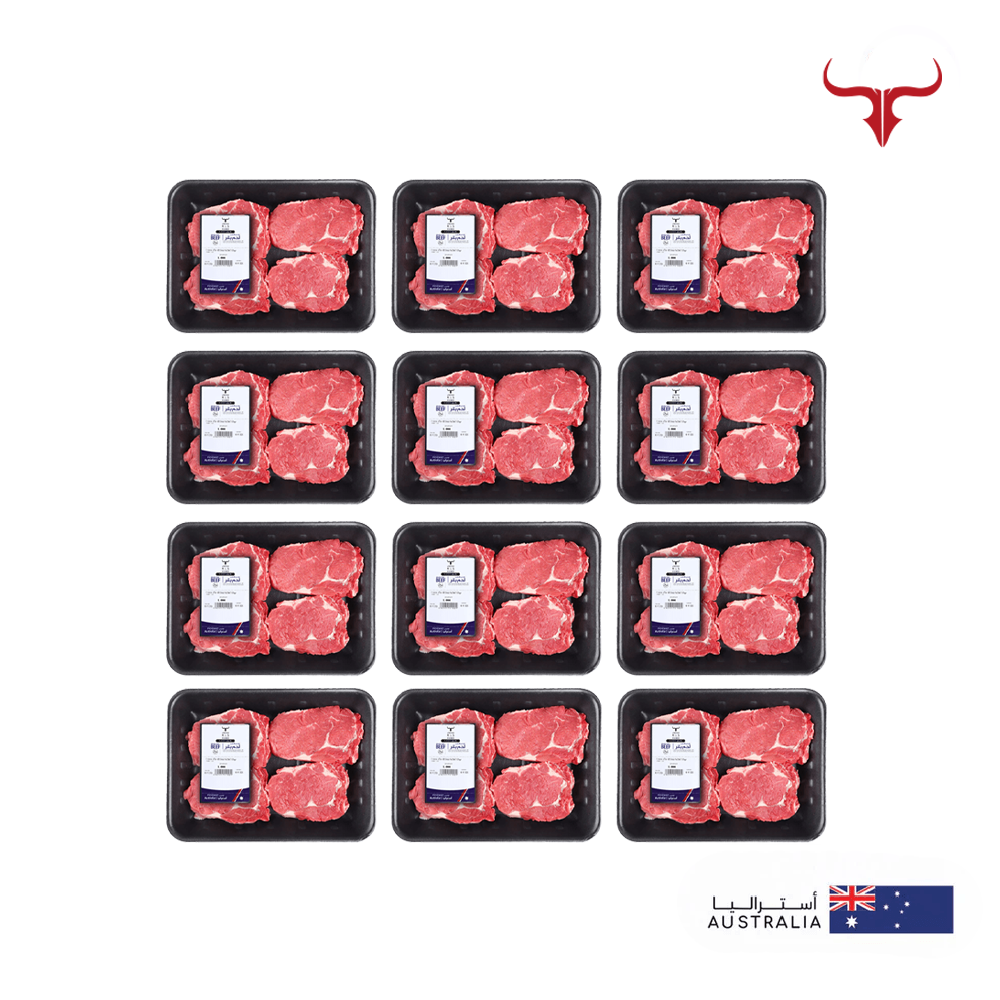 48 steaks offer AUS Grass-Fed Beef Ribeye