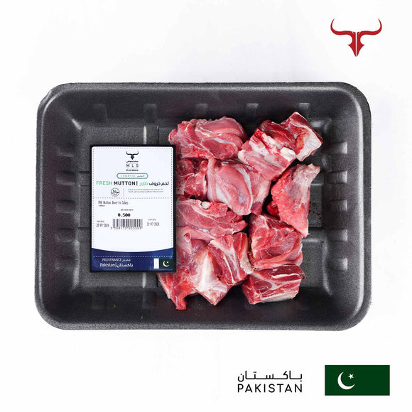 Economical Mutton Bone-in Cubes