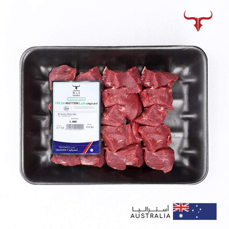 Classic Grass-Fed Mutton Boneless Cubes