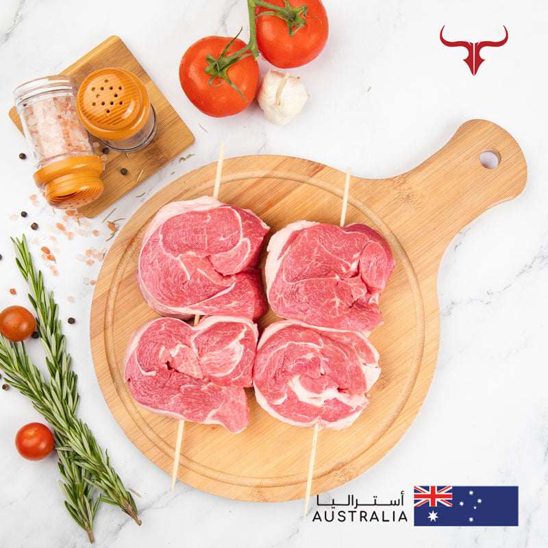 AUS Grass-Fed Boneless Lamb Loin Beyti Skewer 250gm x 4