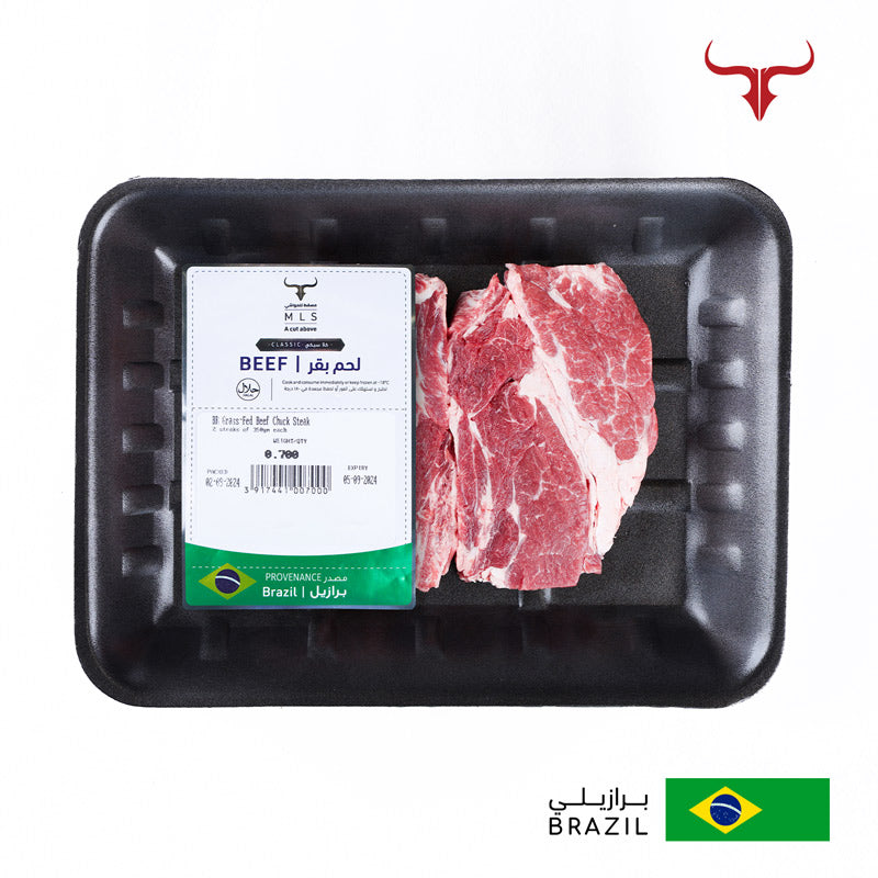 Classic Grass-Fed Beef Chuck Steak