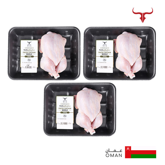 Omani Chicken Whole Skin On Box 3kg