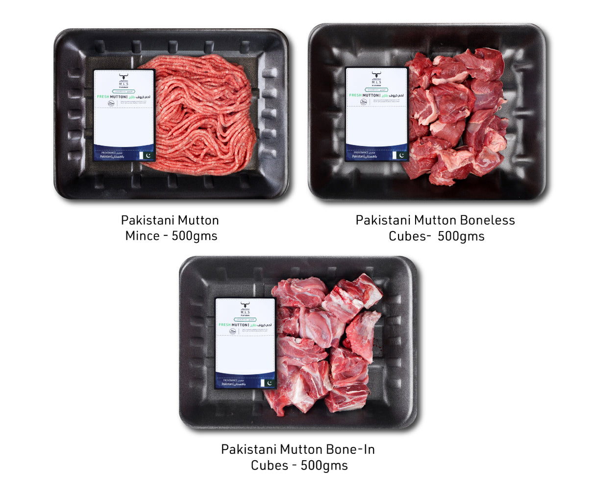 Pakistani Mutton Bundle 1.5kg