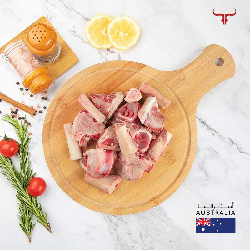 عظام لحم الضأن من أستراليا المُربى على العشب