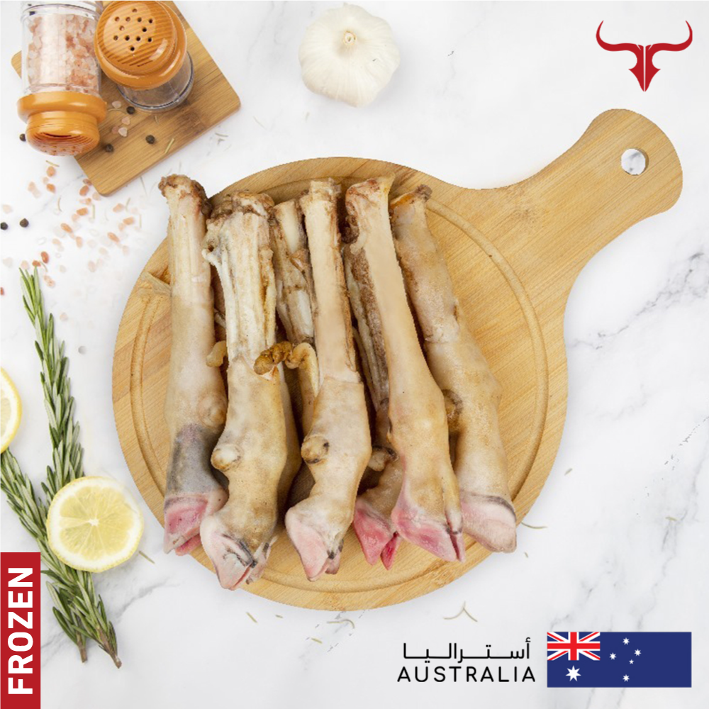 Frozen AUS Grass-Fed Lamb Feet 2 pcs 500gm