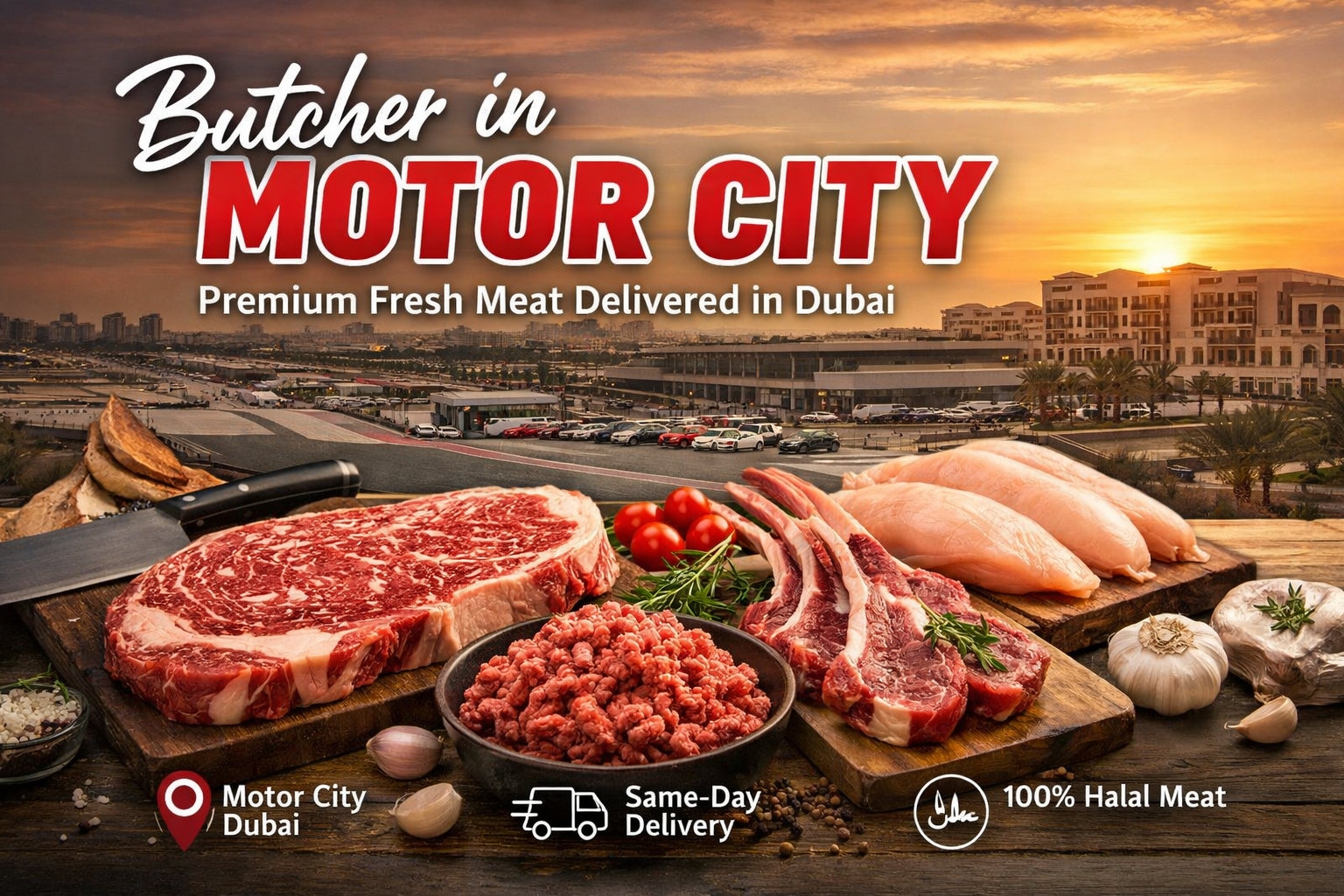 Butcher in Motor City – Premium Fresh Meat Delivered in Dubai