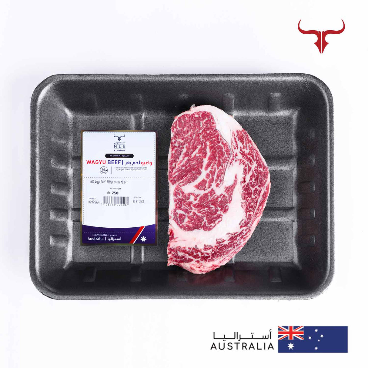 AUS Wagyu Beef Ribeye Steak MB 6/7