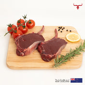 NZ Grass-Fed Bone-in Venison Ribs Chops Frenched Cap Off 2 pieces 300gm - MLS UAE