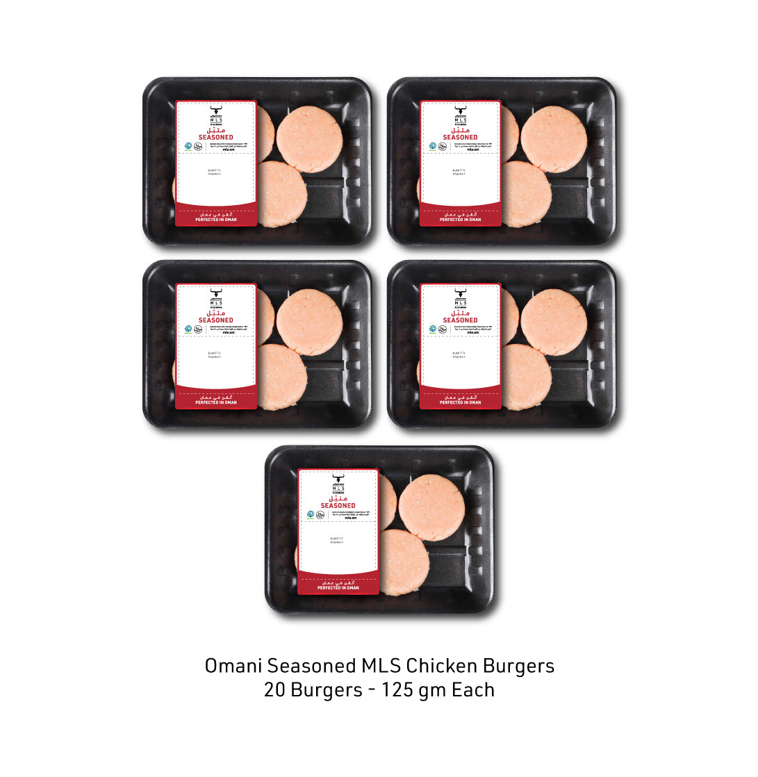 MLS Chicken 20 Burgers Box