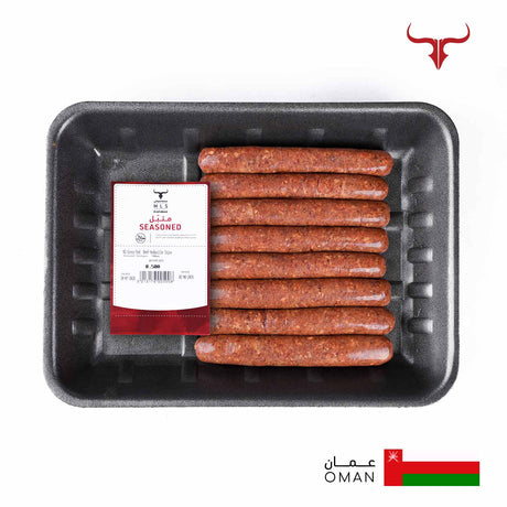 Andouille Cajun Seasoned NZ Grass-Fed Beef Sausages - 500gm