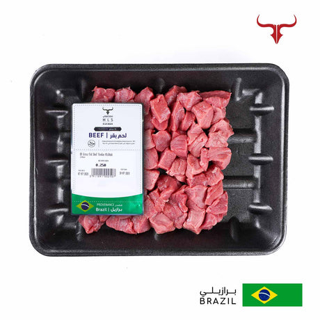 BR Grass-Fed Beef Fondue Mishkak Barbecue Cubes