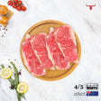 4 steaks offer AUS Wagyu Beef Striploin Steak MB 4/5 250gm x 4 - MLS UAE