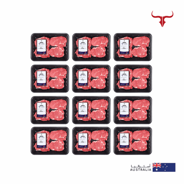 48 steaks offer AUS Grass-Fed Beef Ribeye