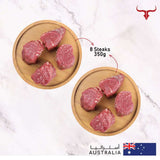 8 steaks offer AUS Grass-Fed Beef Tenderloin Fillet Mignon