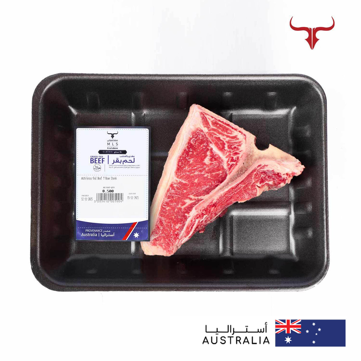 AUS Grass-Fed Beef T-Bone Steak x 1
