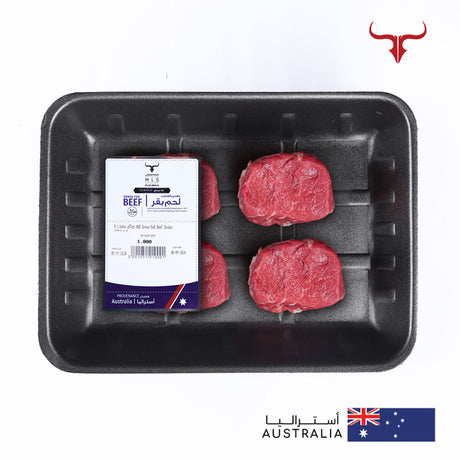 4 steaks offer AUS Grass-Fed Beef Tenderloin 250gm x 4