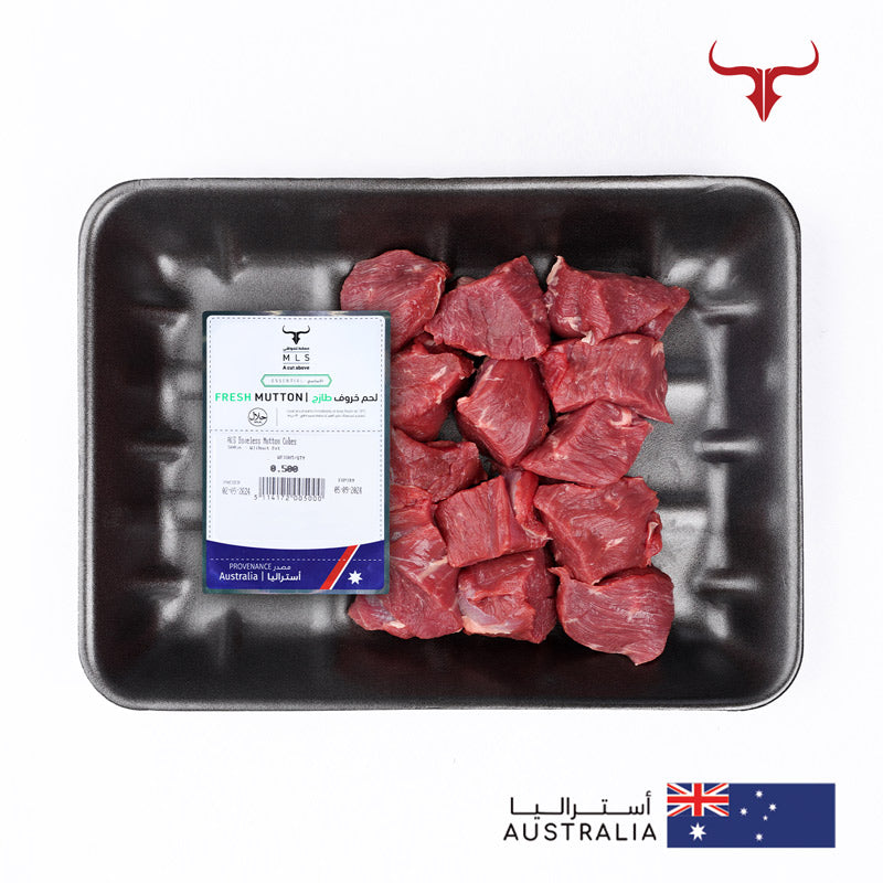 AUS Grass-Fed Boneless Mutton Cubes