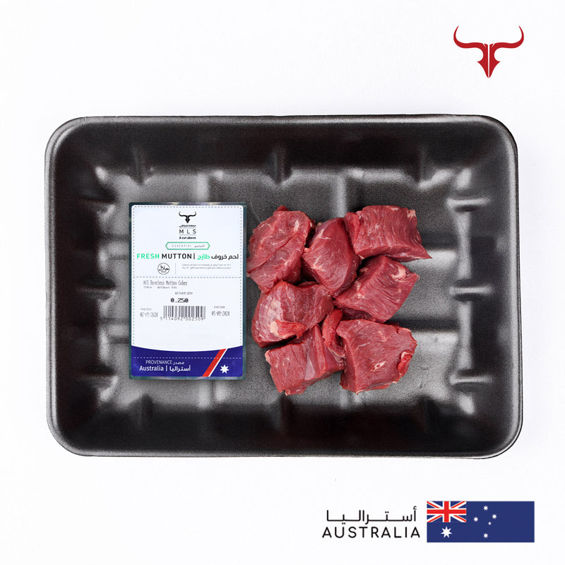 AUS Grass-Fed Boneless Mutton Cubes