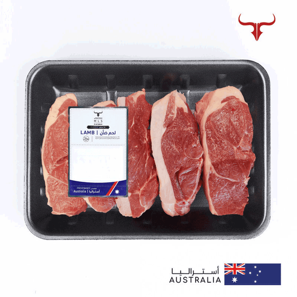 شرائح فخذ لحم ضأن خالية من العظم ومغذاة على العشب من أستراليا