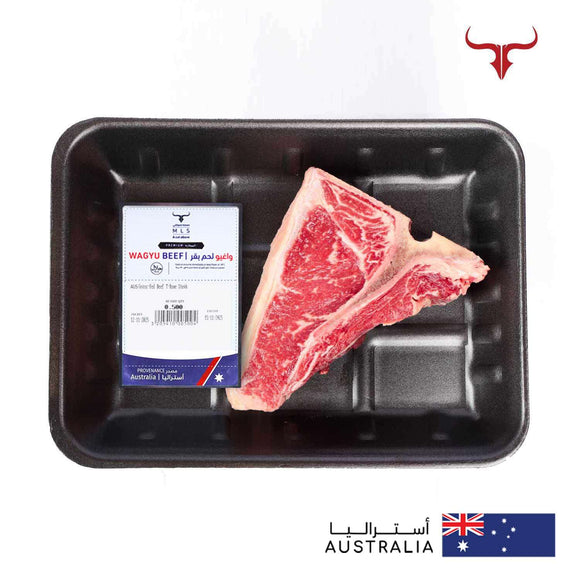 AUS Wagyu Beef T-Bone Steak MB 4/5 x 1