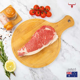 AUS Angus Beef Striploin Steak - MLS UAE