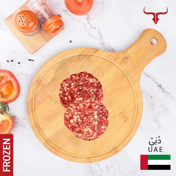 Frozen Ostrich Meat Burgers - 125gm x 2