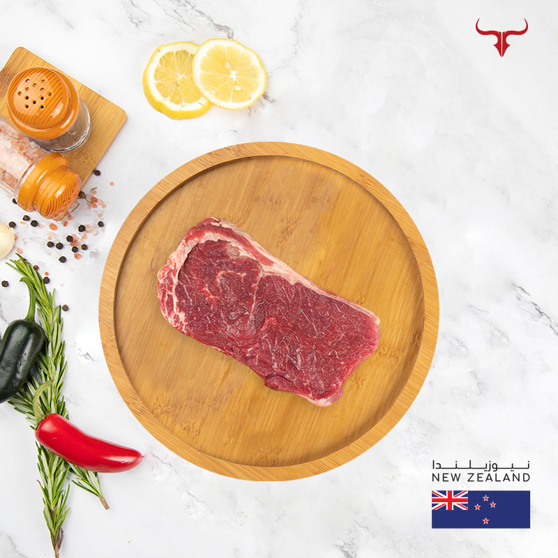 NZ Grass-Fed Beef Striploin Steak - MLS UAE