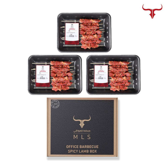 Office Barbecue Spicy Lamb Skewers Box