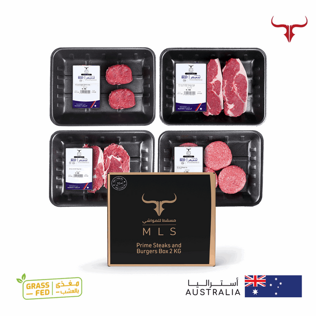 Prime Steaks and Burgers Box 2 KG