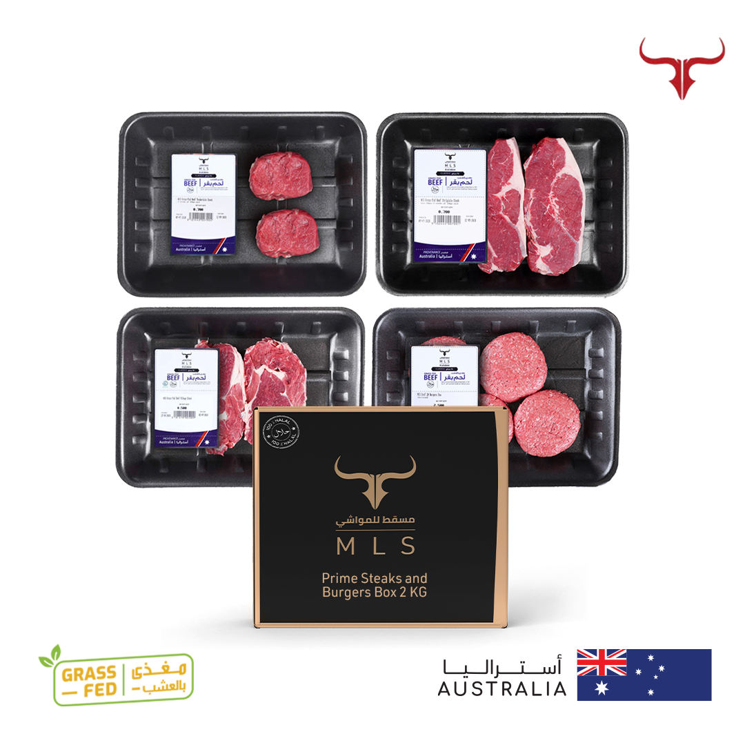 Prime Steaks and Burgers Box 2 KG