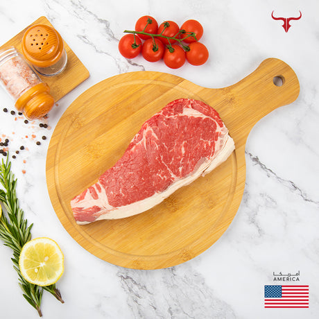 US Angus Beef Striploin Steak - MLS UAE