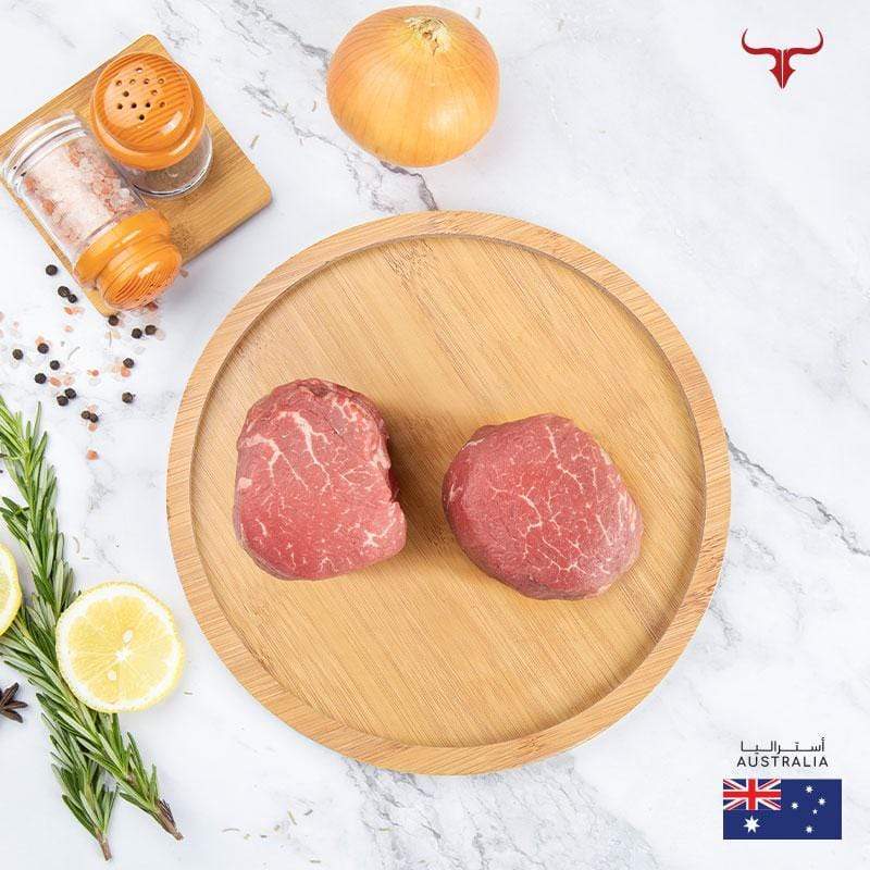 2 steaks offer AUS Angus Beef Tenderloin