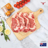 4 steaks offer AUS Angus Beef Ribeye 250gm x 4