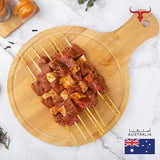 Seasoned AUS Grass-Fed Mutton Mishkak Barbecue -100 Skewers 4kg - MLS UAE