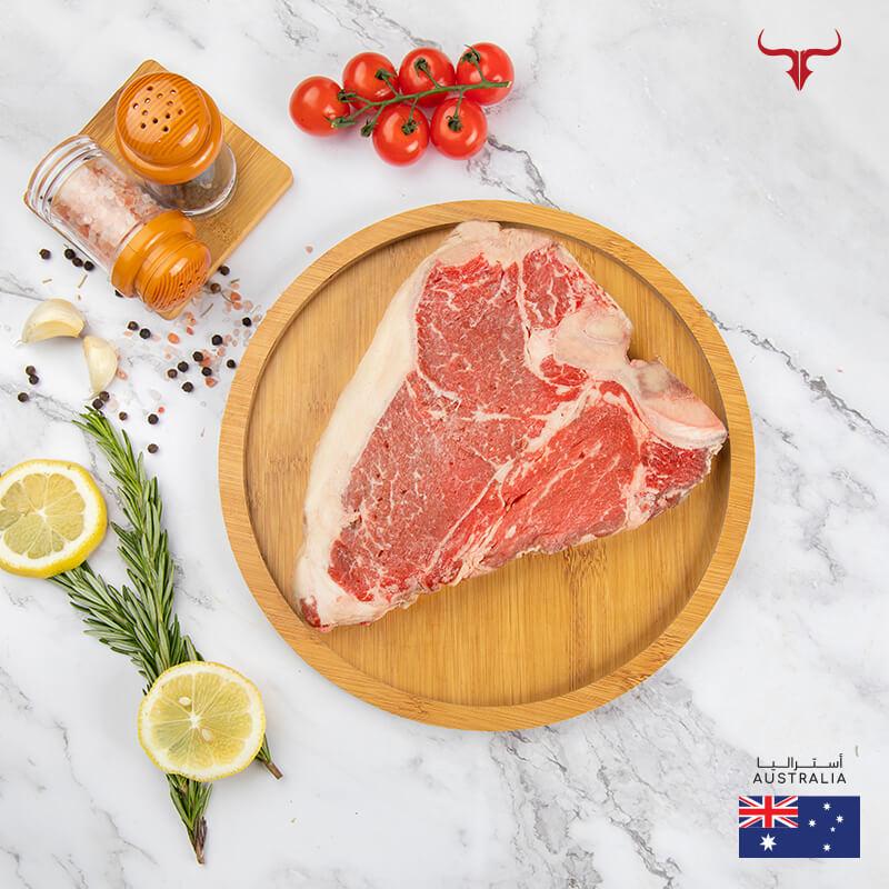 AUS Grass-Fed Beef T-Bone Steak x 1 - MLS UAE