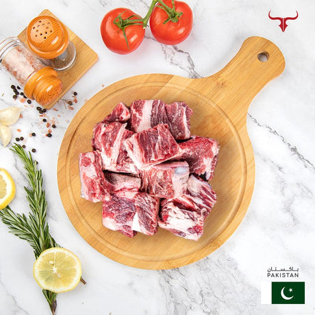 PAK Beef Bone-in Cubes - MLS UAE