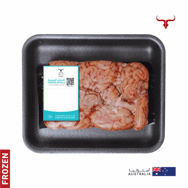 Frozen AUS Grass-Fed Beef Brain 500gm