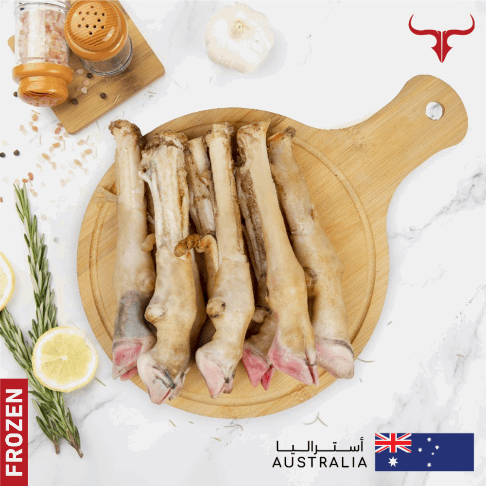 Frozen AUS Grass-Fed Lamb Feet 2 pcs 500gm