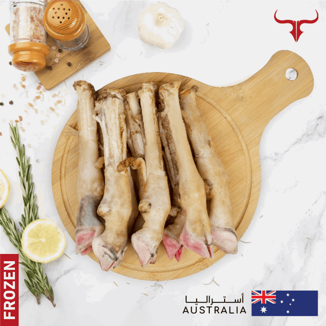 Frozen AUS Grass-Fed Lamb Feet 2 pcs 500gm