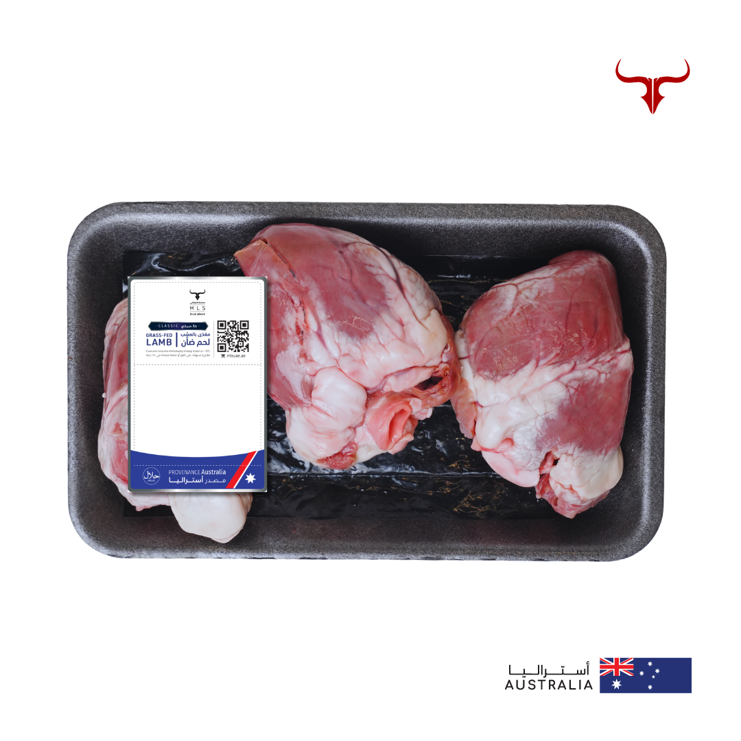 AUS Grass-Fed Lamb Heart 3pcs 500gm